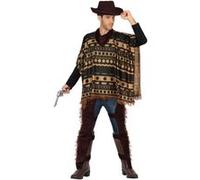 Atosa Cowboy Costume Marron M-L Enfants