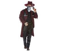 Déguisement Cowboy Mystérieux Homme - Taille: L Marron