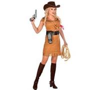 déguisement cowgirl sexy femme - m - marron - widmann 09452 Marron