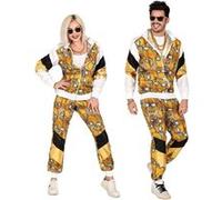 Déguisement cranes noir/or - Adulte - L WIDMANN Noir G