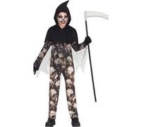 FIESTAS GUIRCA Déguisement Têtes De Mort Pour Enfants 5-6 Ans