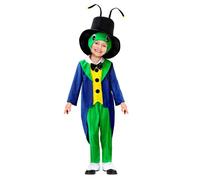 Déguisement criquet garçon - Blanc - 4 ans - Extérieur - Polyester 4-5 ans
