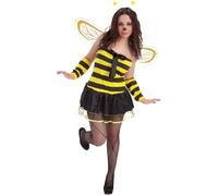 Déguisement D?Abeille Avec Ruban Pour Femme (Taille Unique Femme) Multicolore