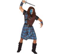 Déguisement D?Écossais À Carreaux Pour Homme (Taille Xl) Multicolore