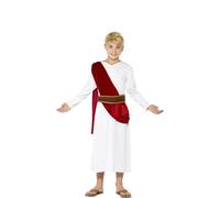 Déguisement D?Empereur Romain Pour Garçon (Taille 10-12a) Multicolore