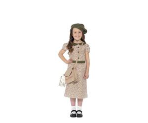 Déguisement D?Étudiante Victorienne Imprimée Pour Fille (Taille 10-12a)
