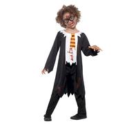 Déguisement D?Étudiante Zombie Pour Garçon (Taille 10-12a) Multicolore