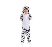 Déguisement - Dalmatien - Enfant 5-6 ans - Maillot avec capuche - Polyester blanc 5-6 ans