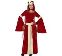 Déguisement Dame Médiévale - Fille - 10/12 ans (140 à 152 cm) ATOSA Bordeaux G