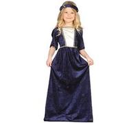déguisement dame médiévale fille - 5/6 ans - violet - guirca 85597 Violet G