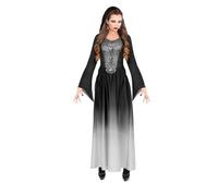 Déguisement Dame Vampire Gothique Blanche Femme - Taille: S Noir