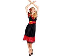 Boland 83621 - Adultes Costume Flamenco Woman Noir