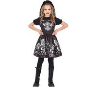 déguisement danseuse gothique enfant - 5/6 ans - noir - guirca 77645 Noir G