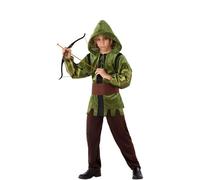 Déguisement D'archer De Forêt Pour Enfant (Taille 3-4a) Multicolore