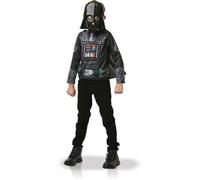 Déguisement Dark Vador - RUBIES - Set plastron imprimé et masque - Pour enfant à partir de 5 ans - Noir