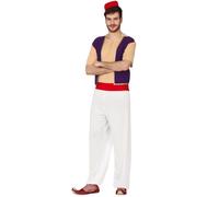 Déguisement de Aladdin du Désert pour adulte pour le carnaval, un anniversaire déguisé ou une kermesse. Les enfants pourront se L