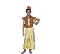 Déguisement De Aladin Pour Garçon (Taille 7-9a) Multicolore