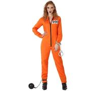 Déguisement de bagnard - ANGEL TOMAS, SA - XL - Femme - Noir XL