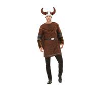 Déguisement De Barbare Viking Marron Marron