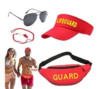Déguisement de Baywatch, accessoires de sauvetage géniaux - Accessoire vestiaire de garde, accessoires de sauvetage pour fêtes