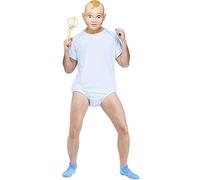 Déguisement de bébé pour adulte avec masque