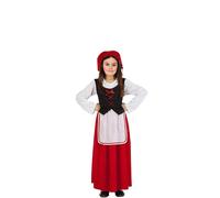 Déguisement De Bergère Villageoisse Pour Fille Multicolore