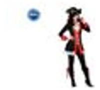 Atosa Costume de pirate rouge Enfants XS-S