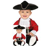 FIESTAS GUICA Déguistement de Capitaine Pirate pour bébé T12-18 mois