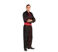 Boland – Déguisement adulte Cardinal – multicolore – taille M/L – casquette, cape, toge et ceinture