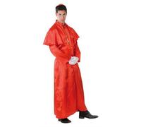 Déguisement De Cardinal - Prêtre Rouge Pour Homme (Taille L) Multicolore
