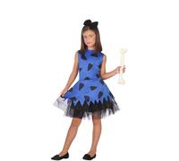Déguisement De Cavernicole Bleu Pour Fille (Taille 3-4a) Bleu