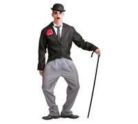 Déguisement De Charlie Chaplin Pour Homme (Taille L) Multicolore