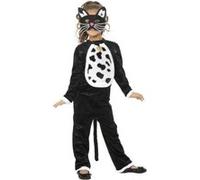 Cat Costume, All In One, Female Medium Age 7-9 Multicolore