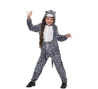 Déguisement De Chat Tigre Pour Fille (Taille 4-6a) Multicolore