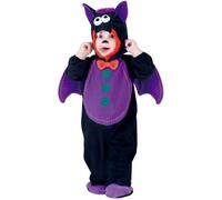 Rubies Costume Baby Bat pour bébé, taille 1 à 2 ans, Jumpsuit et bonnet Officiel Halloween, carnaval et Noël