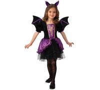 Déguisement de Chauve-Souris - RUBIE'S - Coquette - Noir - Fille - 3 ans 3 ans