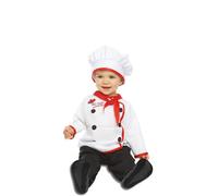 Déguisement De Chef De Bébé (Taille 0-6m) Multicolore