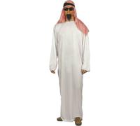 Déguisement De Cheik Arabe Pas Cher Sd L Blanc