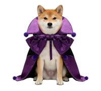 Déguisement de Chien Vampire Cape de Cosplay Animal pour Halloween et de | Cape de vampire avec nœud papillon petites, moyennes et grandes races, fêtes, photographie, tenue amusante au
