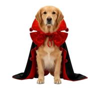 Déguisement de Chien Vampire Déguisement Cosplay Halloween avec Cape | Cape de vampire avec nœud papillon petites, moyennes et grandes races, fêtes, photographie, tenue amusante au