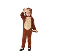 Déguisement De Chimpanzé Pour Enfants Et Bébé (Taille 1-2a) Multicolore