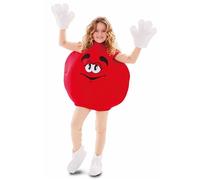 Déguisement de Chocolat Rouge pour enfant 7-9 ans