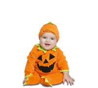 Déguisement De Citrouille Halloween Pour Bébé (Taille 0-6m) Multicolore
