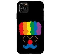 Déguisement de Clown aux Cheveux Arc-en-Ciel Coque pour iPhone 11 Pro Max