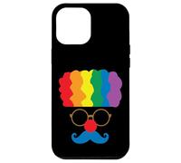Déguisement de Clown aux Cheveux Arc-en-Ciel Coque pour iPhone 12 Pro Max
