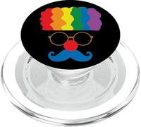 Déguisement de Clown Cheveux Déguisement de Clown Moustache PopSockets PopGrip pour MagSafe