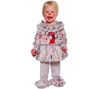Déguisement de Clown Killer pour bébé - FIESTAS GUIRCA, S.L. - 12 mois - Noir - Halloween 18 mois