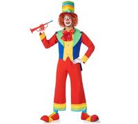 Déguisement de Clown Micolor - CAR Y GUS, S.L. - XL - Noir - Homme M/L