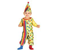 Fiestas Guirca – Déguisement clown bébé 85971 – 6/12 mois – Multicolore