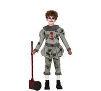 Déguisement De Clown Térrifiant Pour Enfant (Taille 10-12a) Multicolore